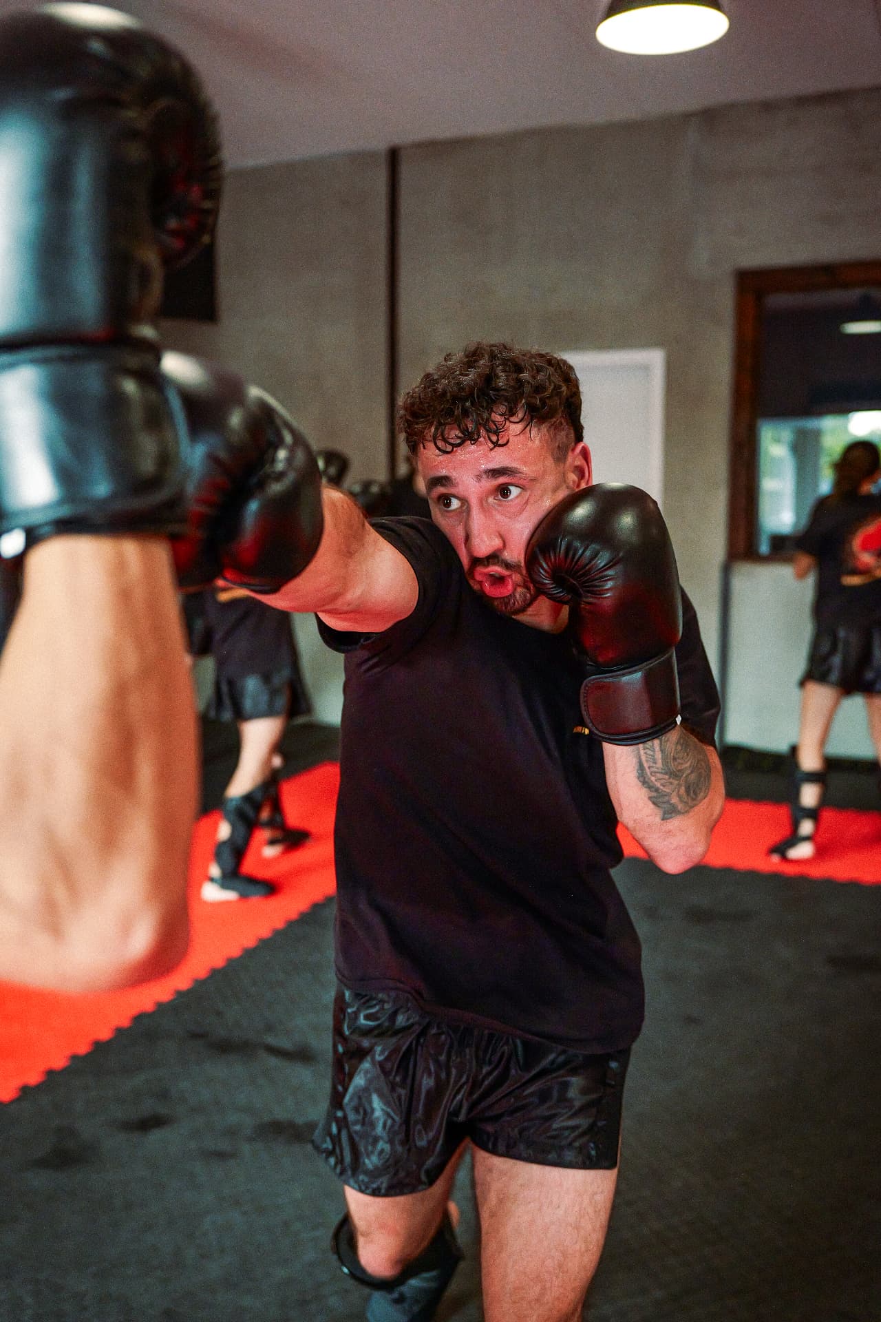 Training im KH COMBAT CLUB Ramstein – Boxen auf der Matte