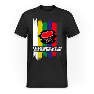 T-Shirt - Way To Black-Belt