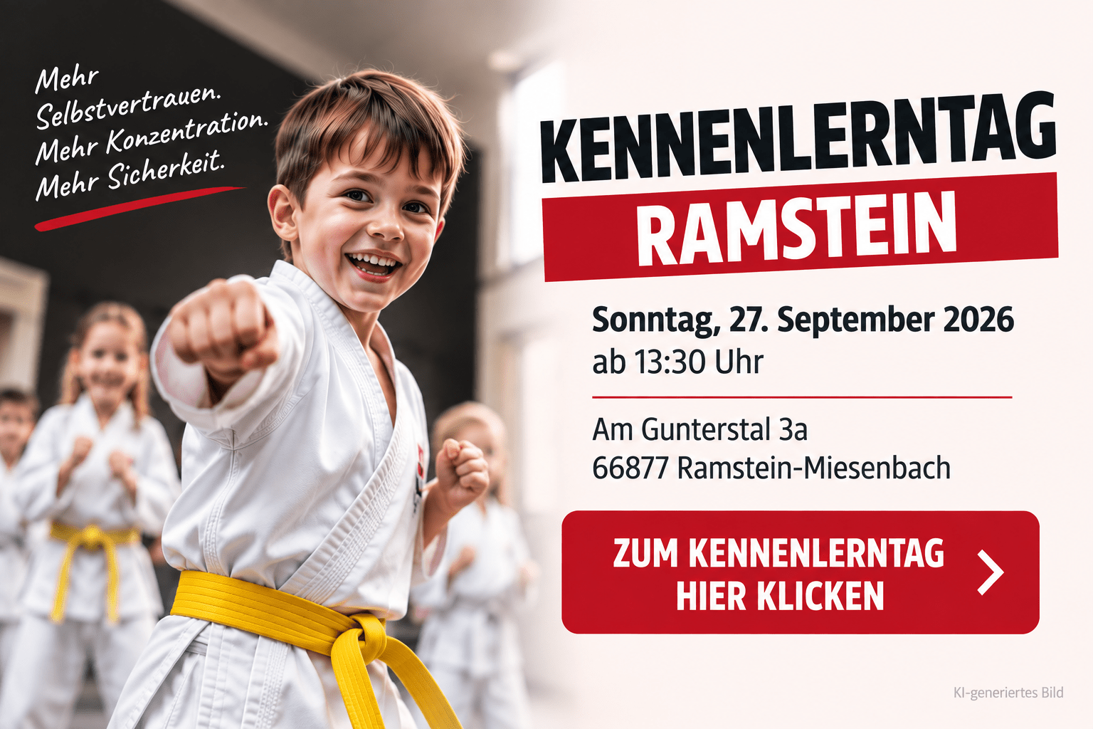 Kennenlerntag Ramstein Kampfsport Kinder